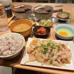 今日は、豚めし。