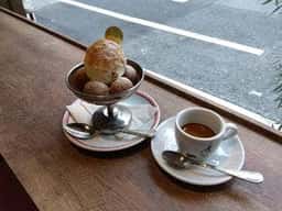 Rond sucre cafe