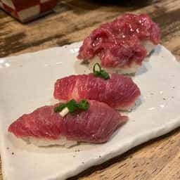 新宿三丁目 肉寿司