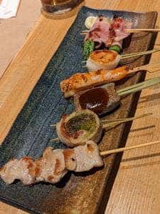 鉄板串焼き 咲蔵