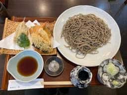 蕎麦切り 笑