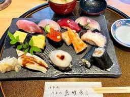 穴子の魚竹寿し