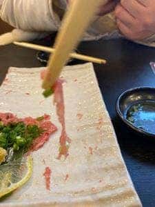 ホルモン煮込みと馬焼売 馬かもん