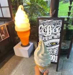 中庭カフェ