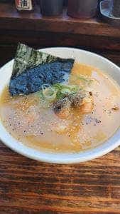 鶏塩白湯ラーメン ほったて小屋