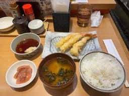 天ぷら定食 まきの