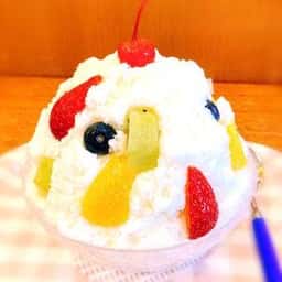 ベイサイドかき氷カフェ ミックス ミサキのシロクマ