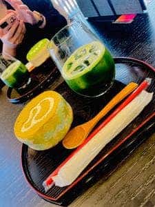 清月堂 カフェ花いんげん