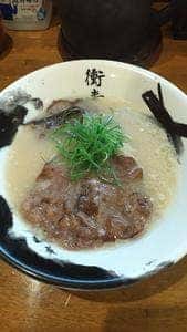 広島牛タンラーメン 衝青天