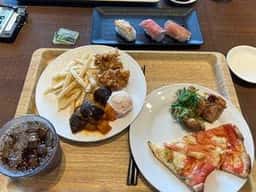EX BLUE THE BUFFET