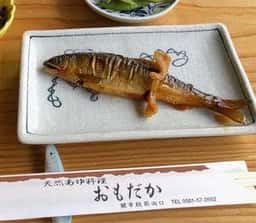 天然鮎料理 おもだか