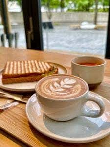blue bottle Coffee みなとみらいカフェ