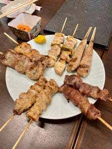 炭火やきとり七福亭
