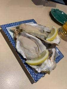 酒と肴と牡蠣 有と無