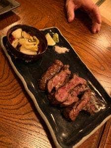 牛タンと蕎麦のさえ木