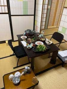 湯屋温泉 炭酸泉の宿 泉岳館 お食事処