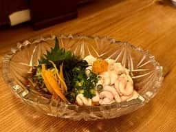 小鉢と日本酒 たとえば。