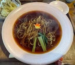 蕎麦とさーもんと・・・ 有庵