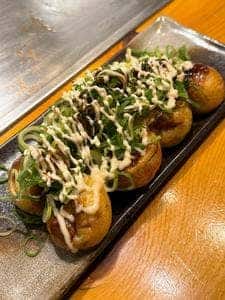 ネギと粉