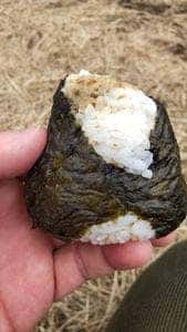 こめらく 海鮮茶漬けとおむすびと。海老名SA下り店