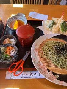 茶そば 藪そば
