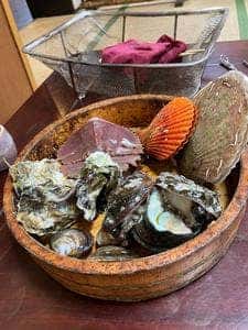 海女料理 ししくい