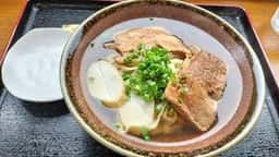 自家製麺与那原そば 民芸食堂