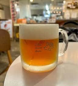 2杯目のビール。