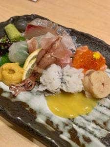 日本酒と魚串 松吉