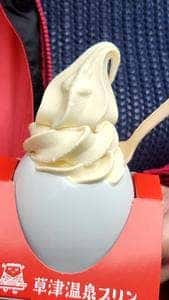 草津温泉プリン