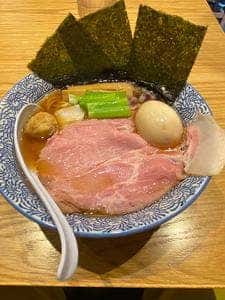 鶏節麺かびら