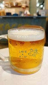 2杯目のビール。