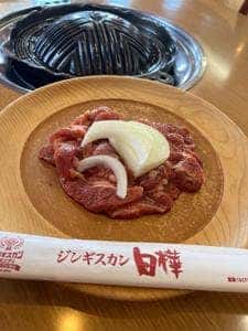 じんぎすかんの白樺