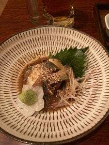 きはるの胡麻鯖や