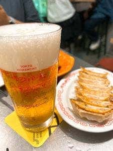 はじまりの餃子とつながりのビール