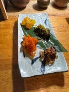 酒と肴 白