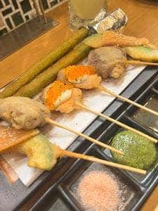 串揚げとワイン はち