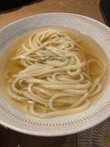 うどん いりこのお出汁