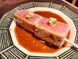 魚串と浅利おでん のび