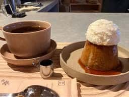 プリンと珈琲