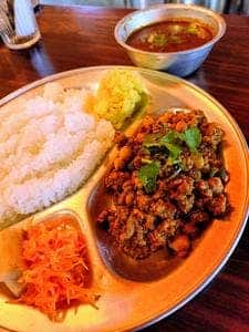 curry and rice ロールス