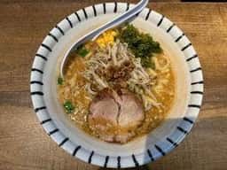 濃口背脂味噌らーめんと餃子 大福帳