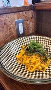 和風パスタ すぱざわ たらこに恋して