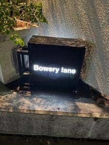 Bowery lane