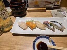 超速鮮魚寿司 羽田市場 博多駅地下街店