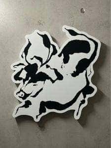 焼肉 うしの絵