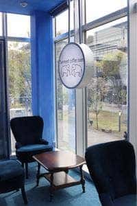 two meet coffee room