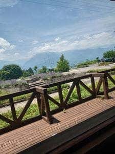 北アルプス展望 池田食堂 臣喰館