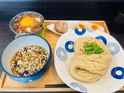 鴨つけめんと炊き込みご飯 鴨ふじ