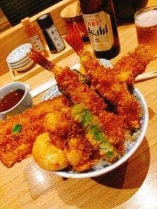 日本橋 天丼 金子半之助 築地本店